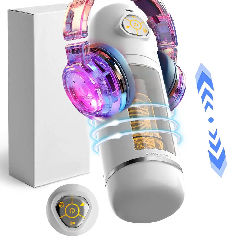 Male Masturbators Automatic Sucks Sex Machines 8 High-Speed Penis stamina Magnify Trainer Vagina Blowjob Adult Sex Toy for Men