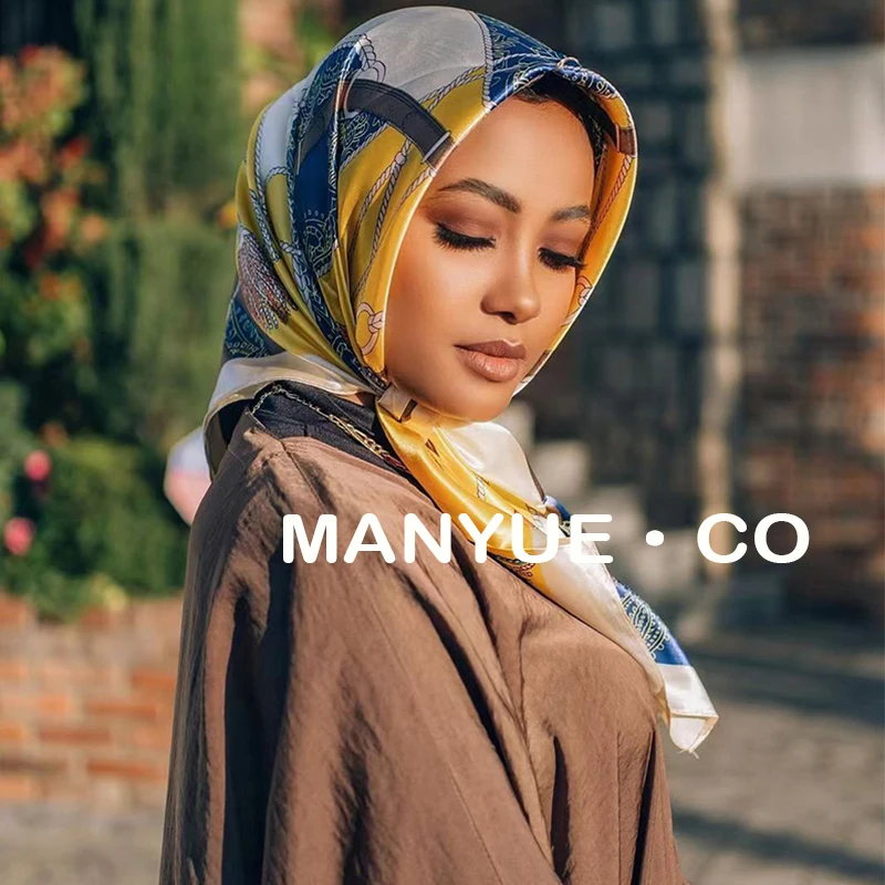 Рисунок 2 - Роскошные брендовые квадратные шелковые шарфы 90*90 см