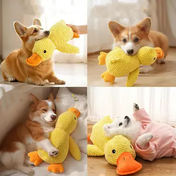Durable Quacking Duck Dog Toy 2