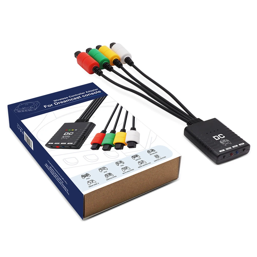 Per Dreamcast Blueretro Controller Wireless Supporto Adattatore Per Console Sega Dreamcast Per Controller Di Gioco Wireless Ps3 Ps4 Ps5