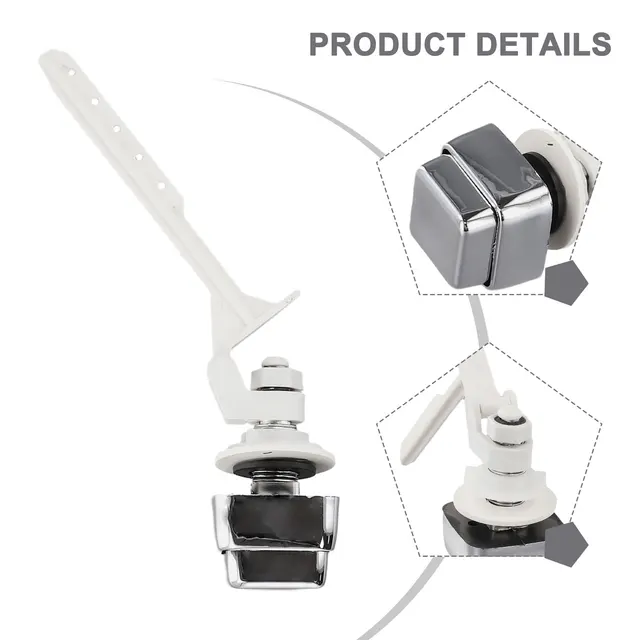 thumbnail image 2 of Que Side Mount Toilet Flush Lever Handle For Angle Fitting Toilet Tank Fittings I4301165285 2 of 14
