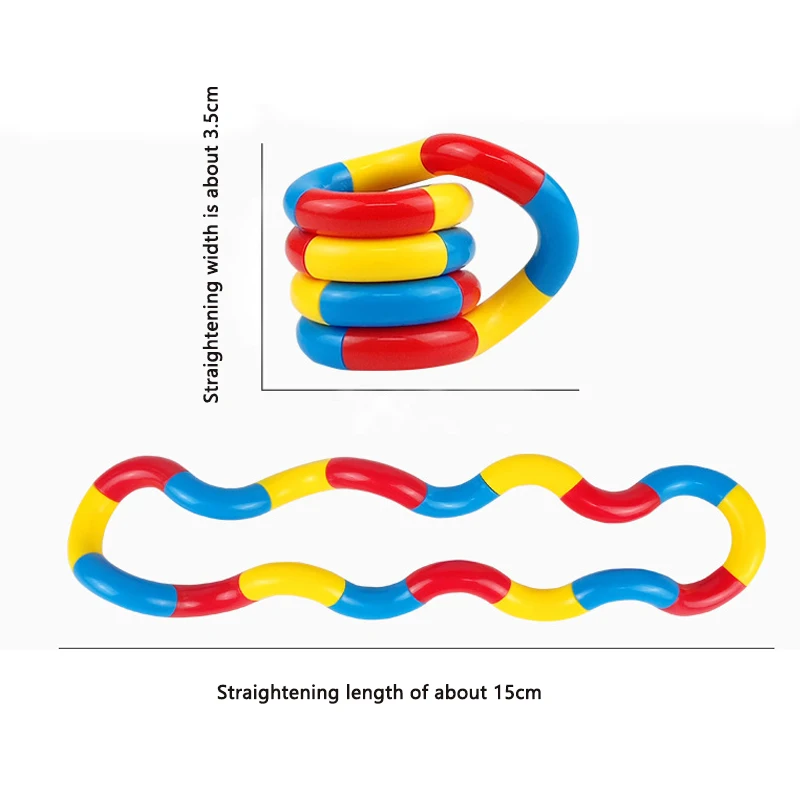 Tangle Fidget Toy for Anxiety Relief and Fine Motor Skills Development
