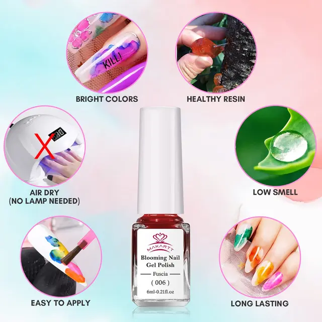 Blossom Marble Gel Polish