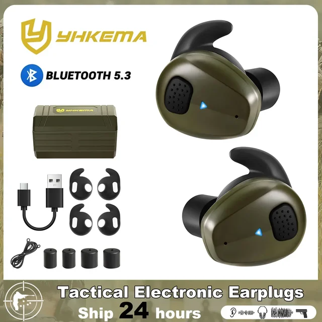 Tactical Bluetooth Shooting Earbuds 1