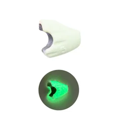 Luminous Lead Head for Enhanced Squid Fishing Bait (White)