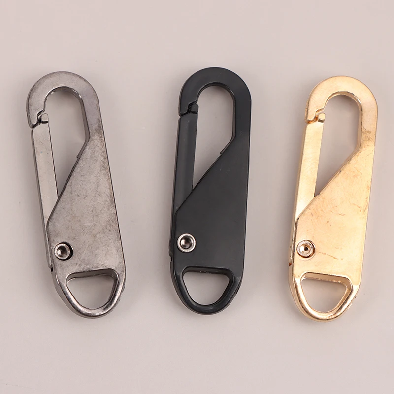 10Pcs DIY Sewing Craft Zipper Slider Puller Zipper Repair Kit Replacement For Broken Buckle Travel Bag Suitcase Head zipper repair kit,zipper pullers,zipper sliders,zipper heads