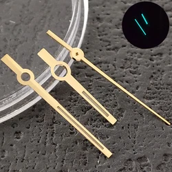 Elegant Green Luminous Watch Hands in Silver, Gold, and Rose Tones - Premium Watch Accessories (5)