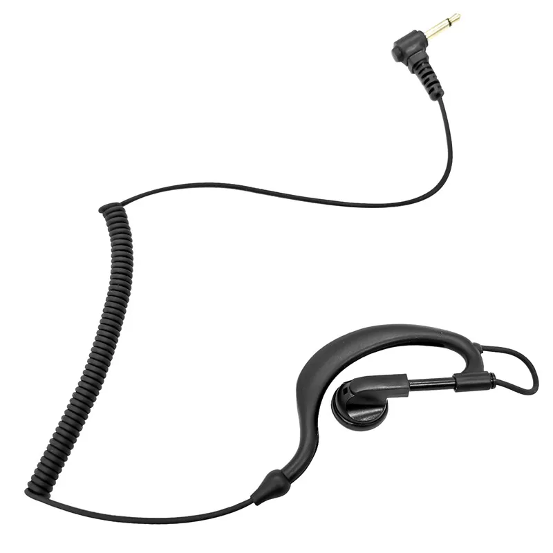 Soft Ear Hook for Baofeng Speaker,Ear Hook,Earpiece,Ham Radio Receiver,Coil Cable,Earpiece,3.5mm,L Plug,Listen Only,5PCS per Lot