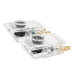 Set of 2 LED Car Door Interior Light Bulbs with Decorative Accents for Mercedes Benz E Class (2PCS)