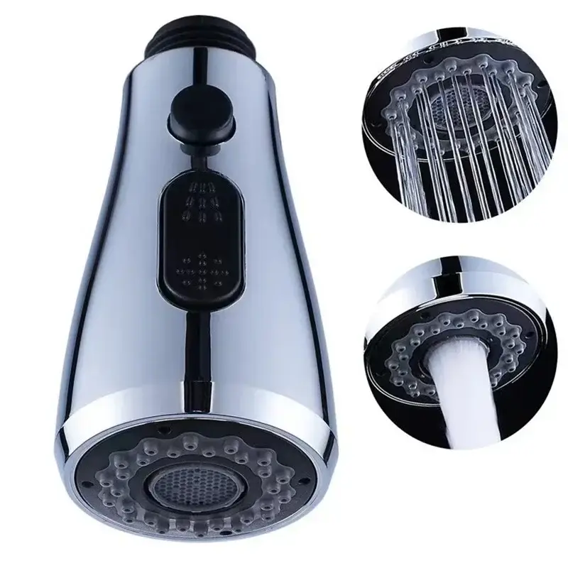 Kitchen Pull Out Faucet Sprayer Nozzle Sprayer ABS Durable Water Saving Shower Spray Head Bathroom Basin Sink Tap Replacement - Image 24