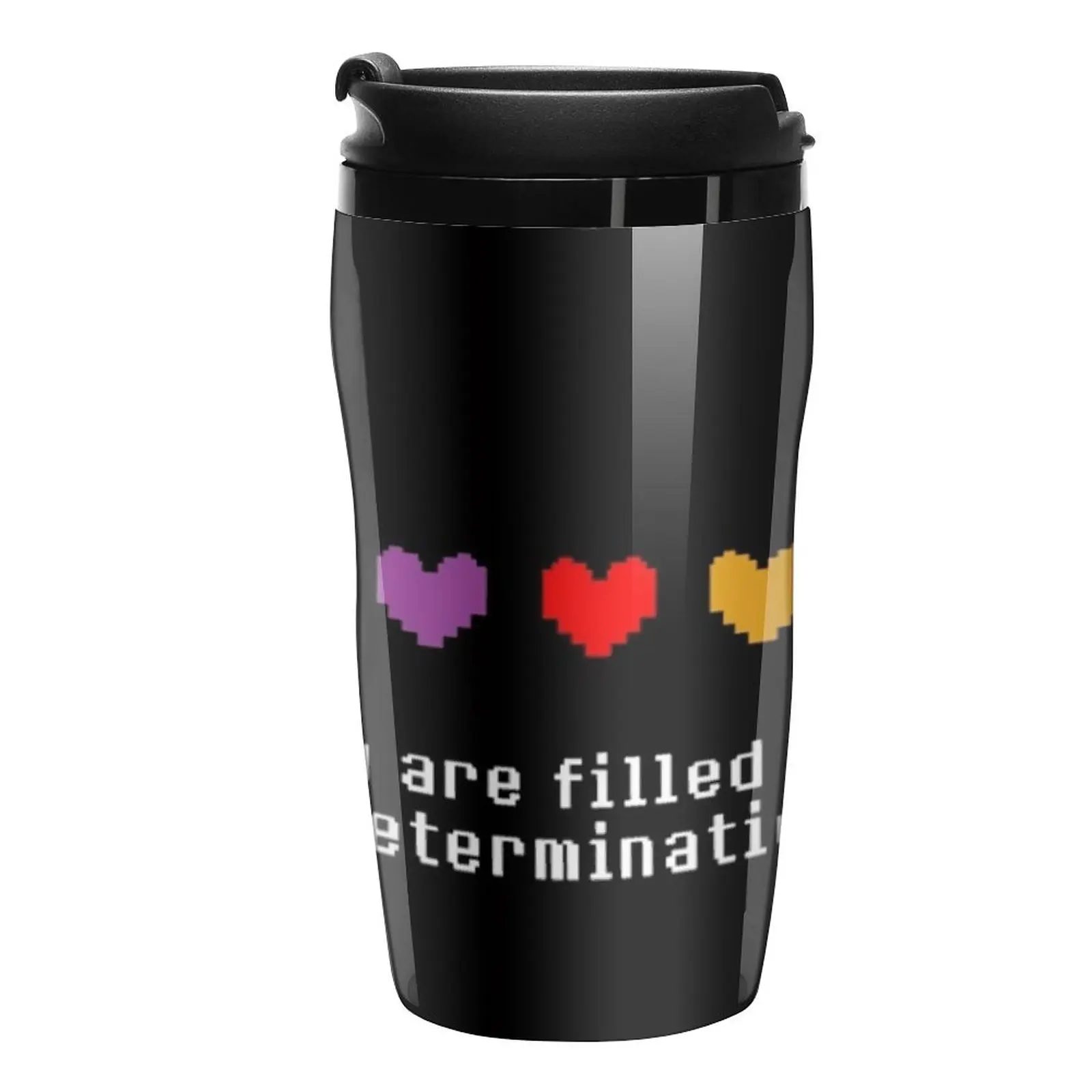 

Undertale - You are Filled with Determination. Travel Coffee Mug Coffee Thermal Cup Thermal Cup For Coffee Espresso Coffee Bowls