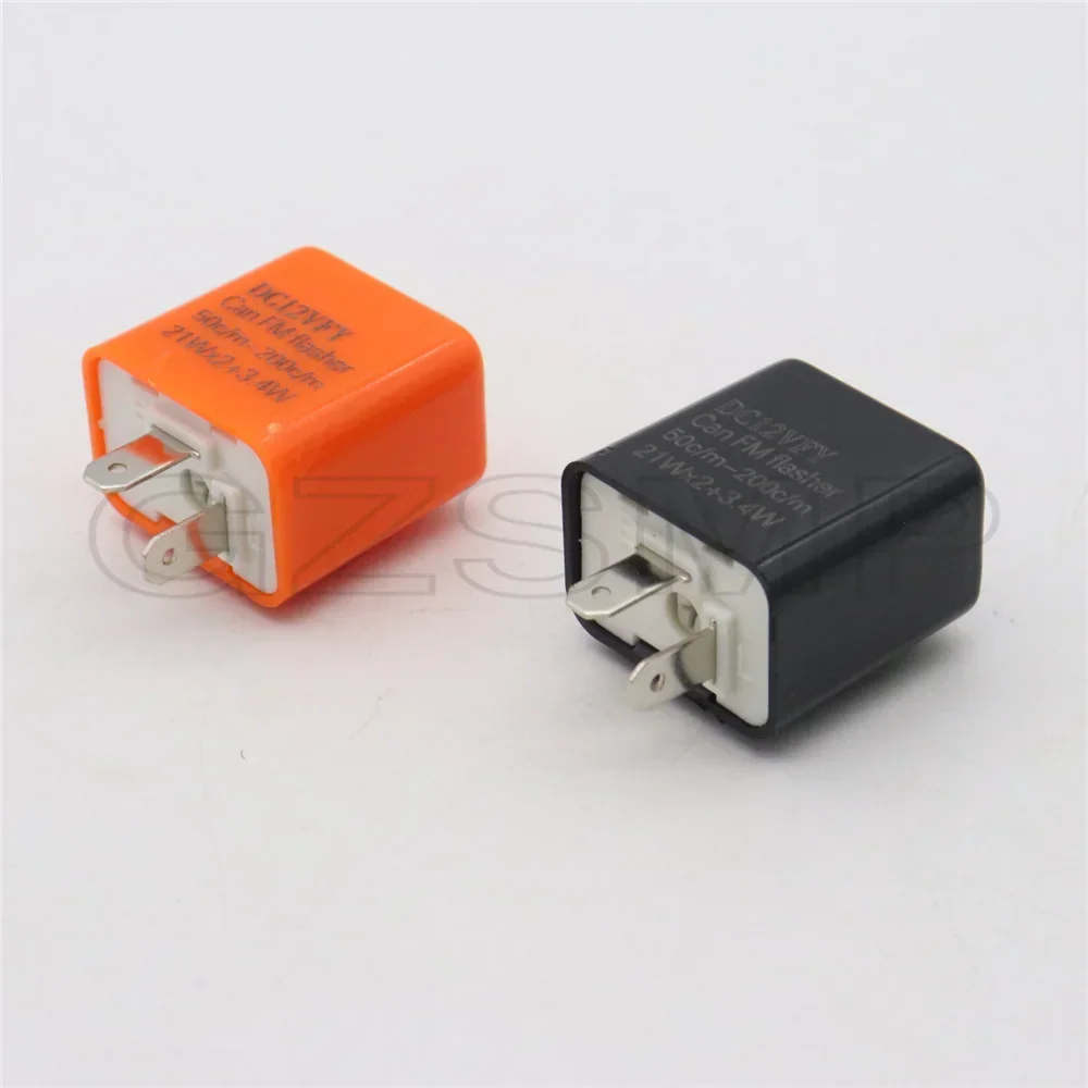 Motorcycle Turn Signal Indicator LED Flasher Frequency Relay Motorbike Fix Flasher Multiple Protection Safe Motorcycle Led Lights Motorcycle Accessories