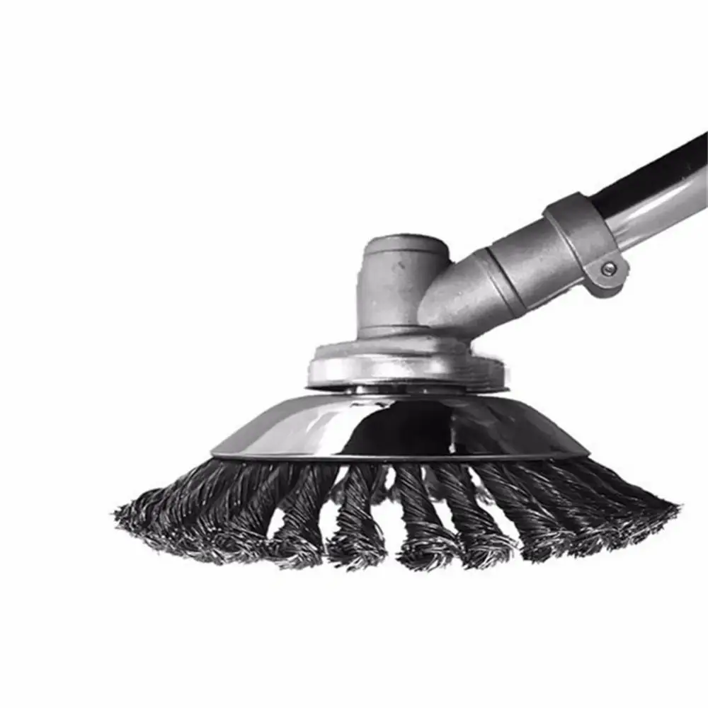 

Многоразмерная стальная проволочная головка для триммера, газонокосилка, травокосилка, резак для травы, пластина для удаления пыли, 115 мм, 125 мм, 150 мм, 200 мм