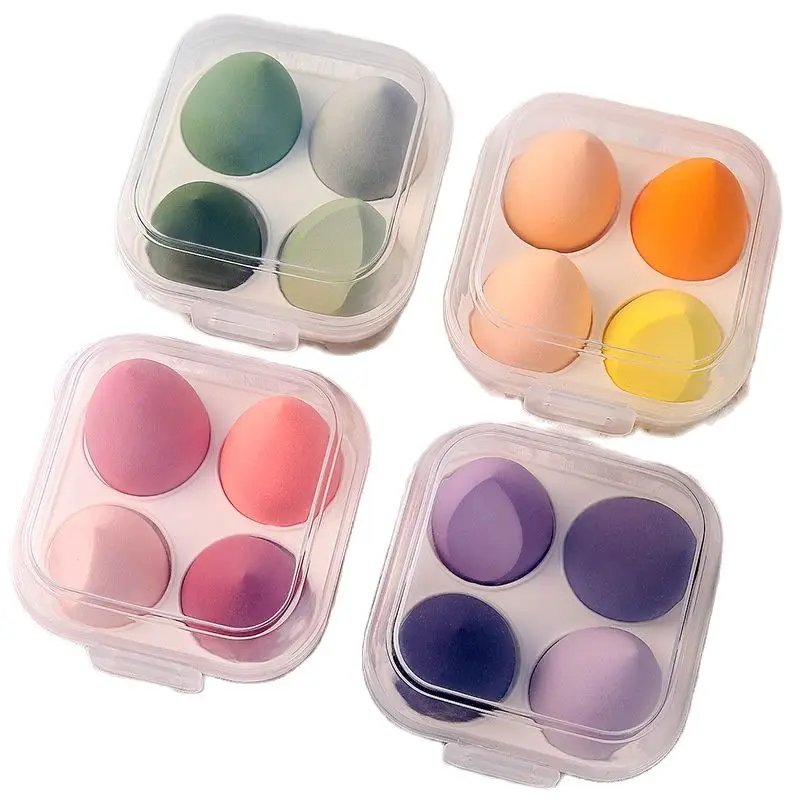 

3 Boxes Makeup Powder Puff Set Super Soft Makeup Powder Puff Gift Box Dry and Wet Beauty Salon Home Use