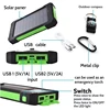 Portable Power Bank 200000mAh Paneles Solares with Lanyard Compass External Battery Outdoor Mobile Power Supply Suitable Xiaomi 6