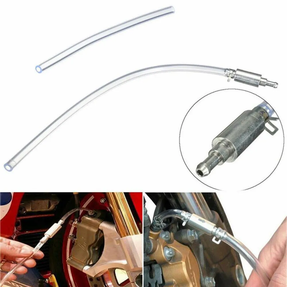 Car Motorcycle Brake Bleeding Oil Change Pump Tool Bleeder Fluid Hose Hydraulic Clutch Valve Tube Set Pit Dirt Bike Accessories clutch valve damper for nissan qashqai k9k 1 5 dci nv200 30660bc00a micra tiida juke f15 note e11 mk2 x trail xtrail t32