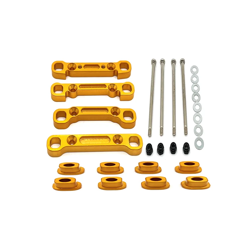 

Metal Upgrade Front and Rear Swing Arm Gear Box Fixing For 1/10 104072 104002 104001 RC Car Parts