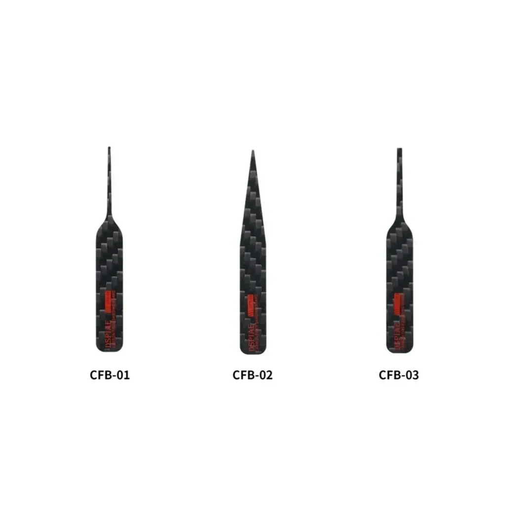 DSPIAE 건담 밀리터리 모델용 CFB-S01 CFB-S02 CFB-S03 모델 샌딩 스틱, 외계인 탄소 섬유 샌딩 보드, 초박형 스틱