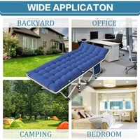 Portable Camping Folding Bed for Sleeping Folding-bed Mountain Hiker Lit Pliant Tourist Camp-cot Camping Gear Nature Hiking 6