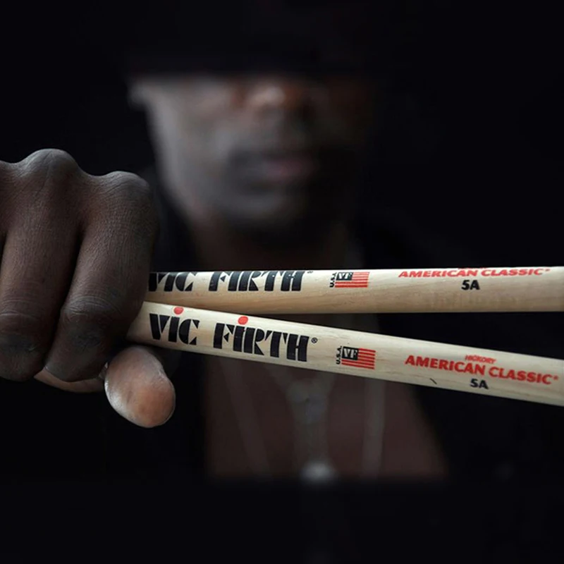 1Pair Moderate Hardness Sticks 5A Wood Tip Consistent Weight And Pitch American Style Drumsticks drum sticks
