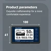 TF03K Coulomb Meter 8-120V 50A/100A/350A/500A Battery Capacity Indicator Electric Car/RV Voltage Current Display Battery Monitor 5
