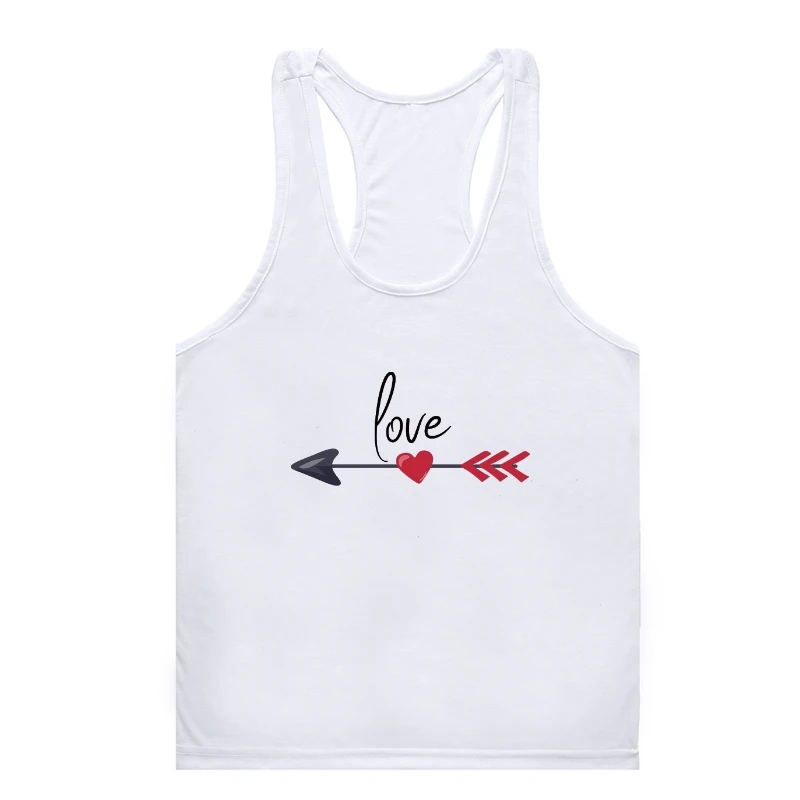 

Plus Size Cotton tank Gym t-gym tank top men Valentine's Day Print Woman gym tank top men Casual Women Gym t-gym tank top men ma