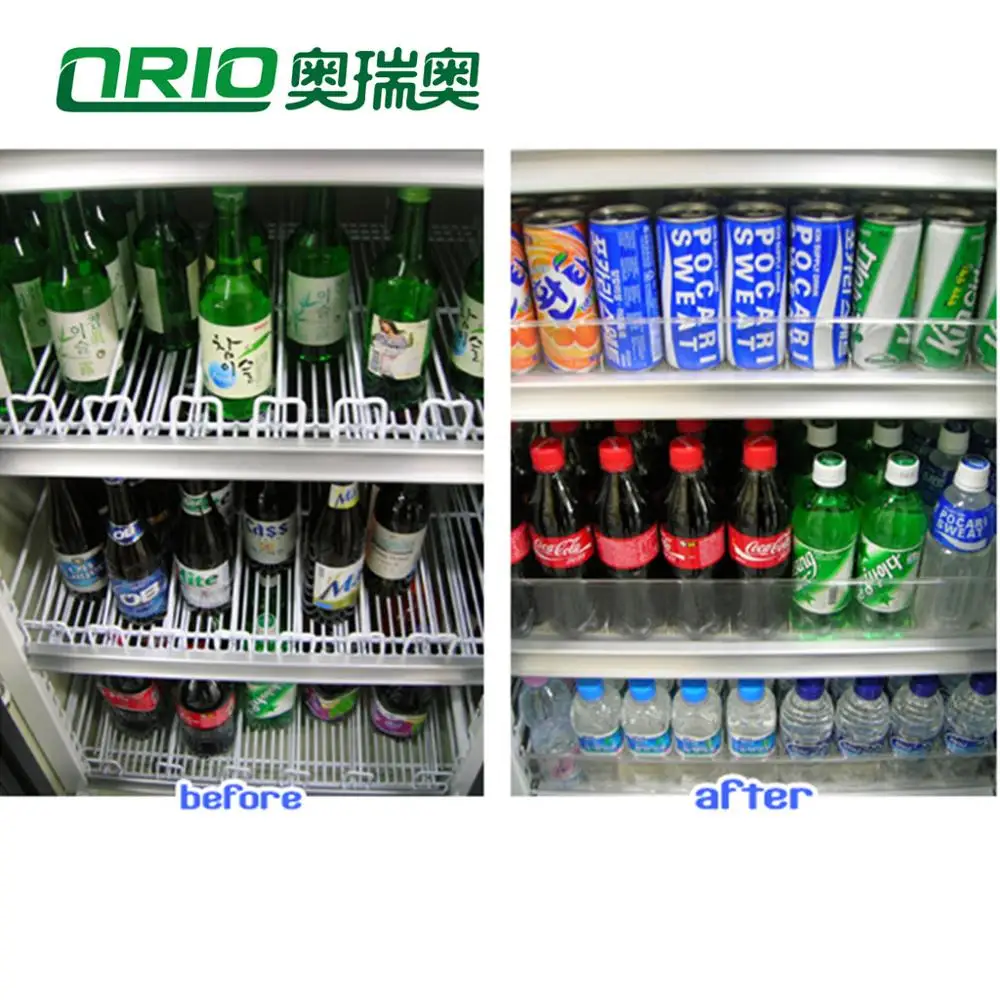 

Hot Sale Supermarket Shelf Divider System Liner in The Refrigeration