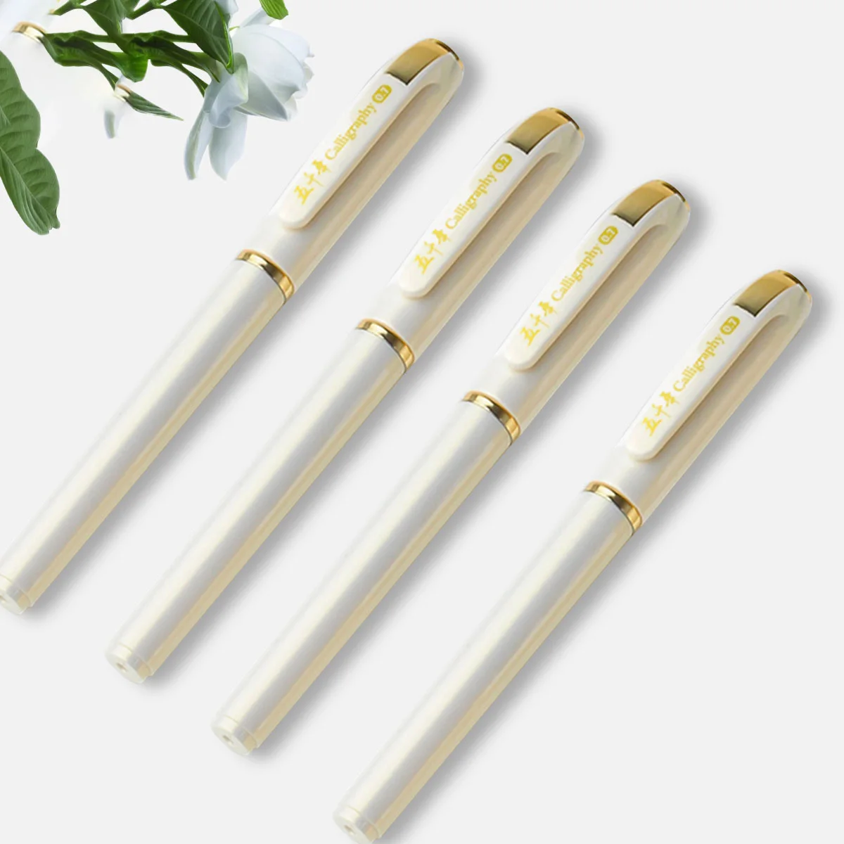 3/6pcs Not erasable Write smoothly white Gel Pen 1.0mm Metal pen clip For Student School Supplies Back-to-school season r kelly write me back 1 cd