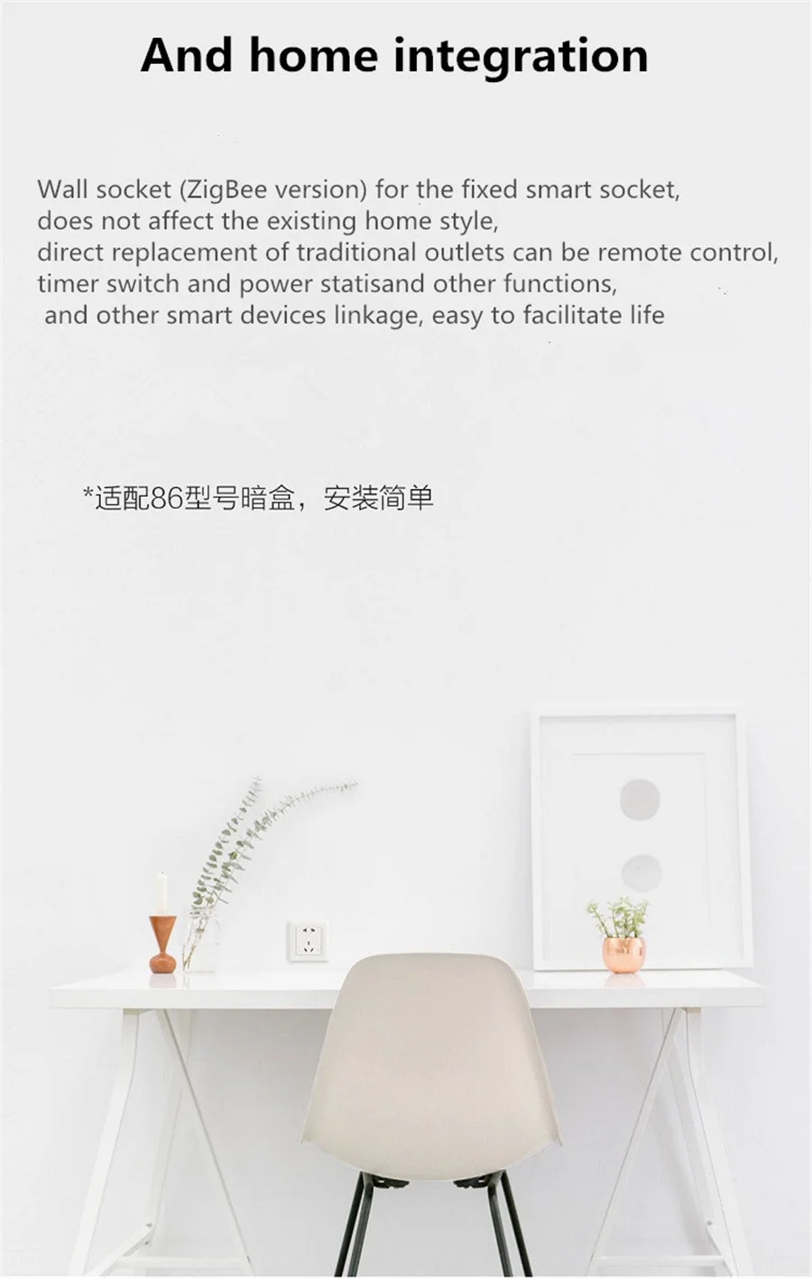 Smart Wall Socket Zigbee Wifi Remotel Control Wireless Switch Work For Smart Hom