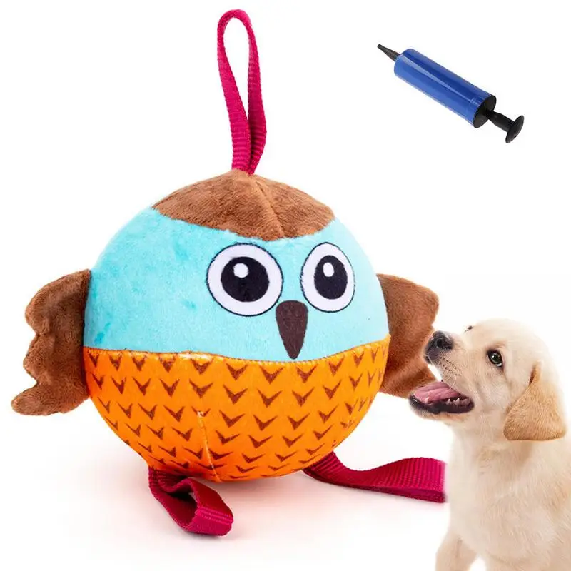 

Interactive Dog Toys For Boredom Owl Shaped Interactive Dog Toys Inflatable Pet Supplies Dog Chewing Toy For Medium Dogs Small