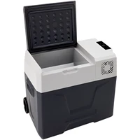 congélateur de Camping de réfrigérateur de voiture de C.C 12v 24v de 50l pour le Camping 2