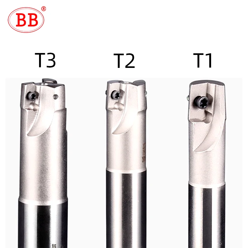 BB Indexable End Mill Tool Holder CNC Carbide Rough Machining
