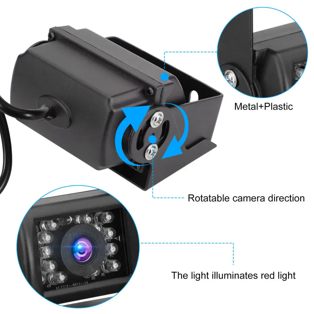 Ʈ Ĺ   ī޶, CCD ȭ ܼ  Ʈ  Ƽ ī޶, IP68 , 18 LED, 12V-24V