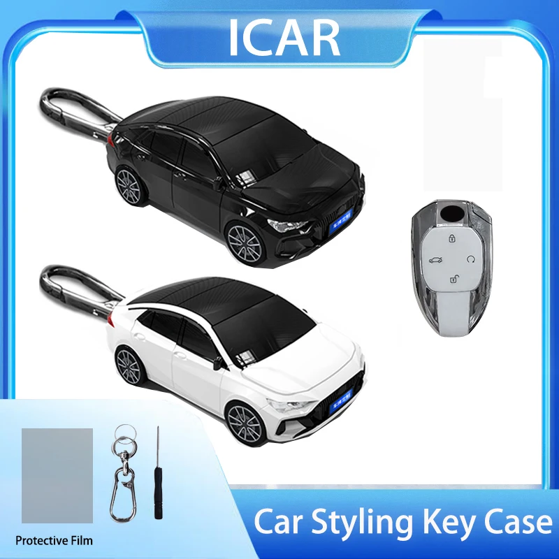 Für GAC Trumpchi EMPOW Auto Styling Schlüssel Fall für J11 J12 J13 J14 J15 GS8 GN8 2023 2024 Fernbedienung Auto Schlüssel Abdeckung Fob gehäuse Schlüsselbund