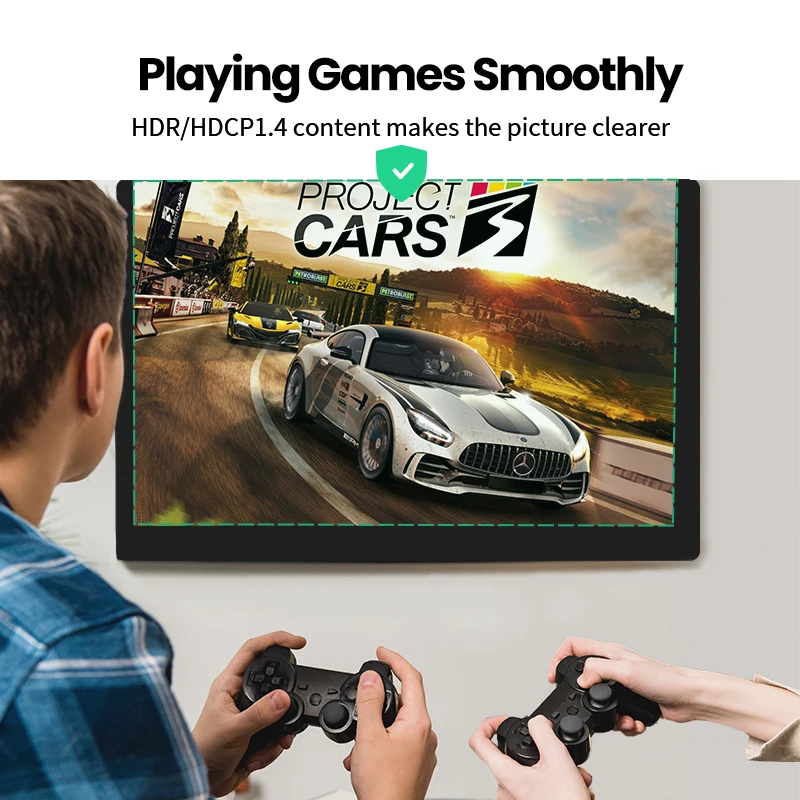 Unnlink-switch Hdmi com Controle Remoto ir Video Switcher em 4k 60hz 5x1 em Uso com tv Box Ps4 Xbox pc para tv Monitor Projetor - Imagem 3