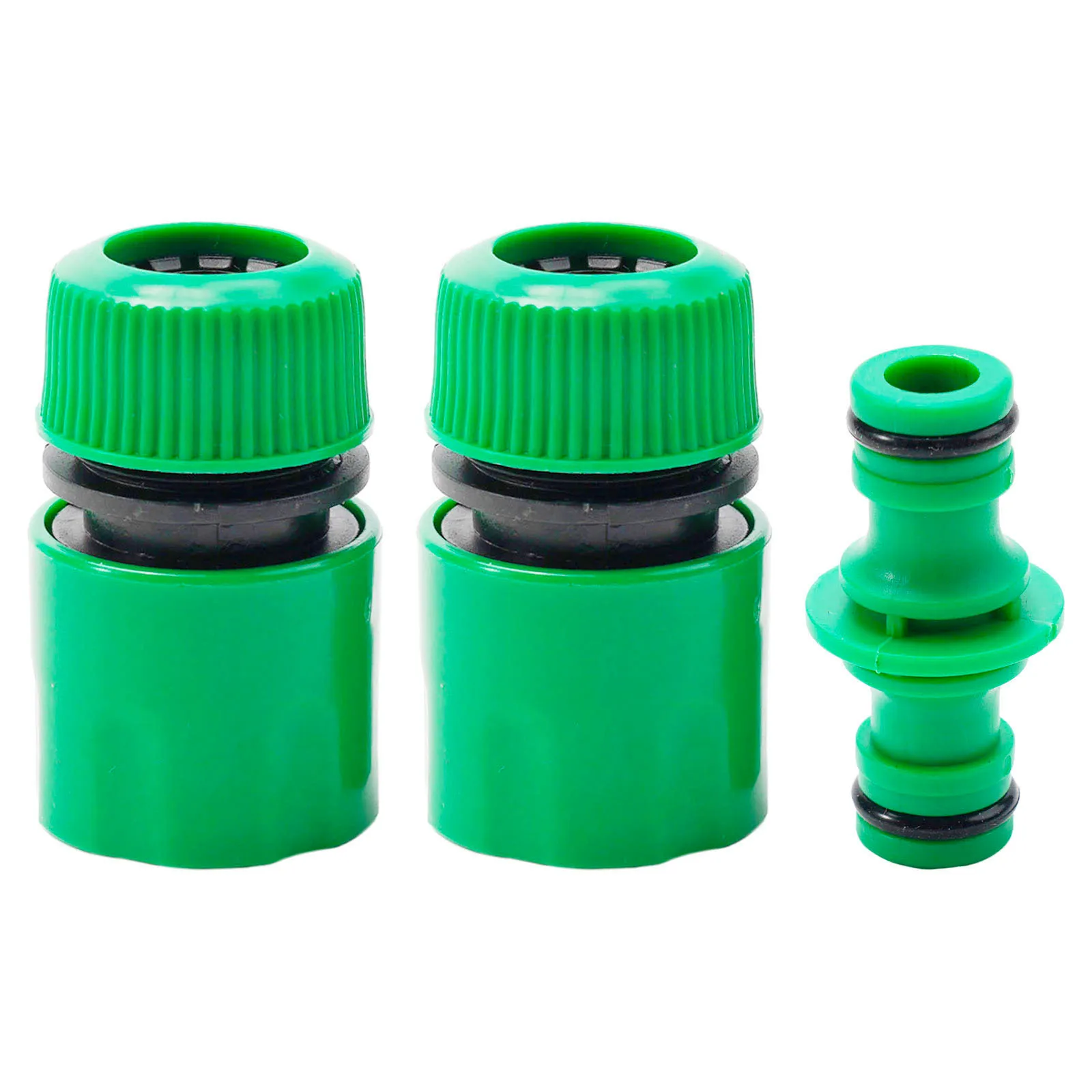 

1/2 Inch Garden Hose Accessories 2 Connector Hose Connection Adapter+ 1 Nozzle Garden Hose Accessories Hose Connection Adapter