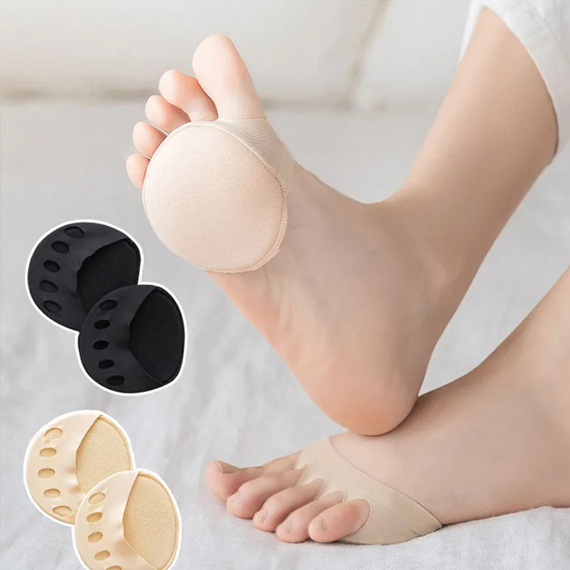 

Five Toes Forefoot Pads for Women High Heels Half Insoles Calluses Corns Foot Pain Care Absorbs Shock Socks Toe Pad Inserts