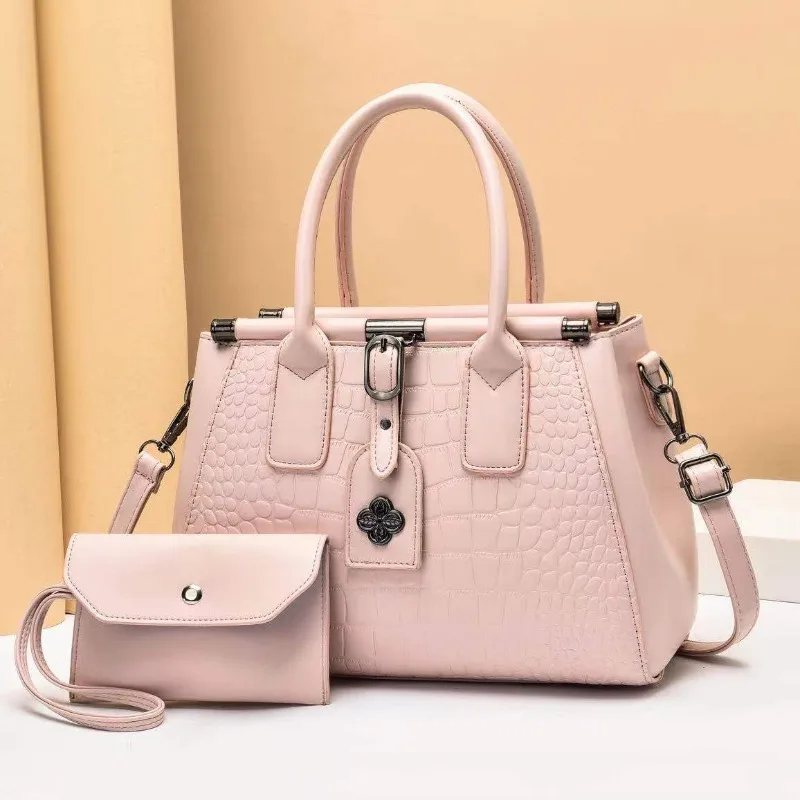 

Fashion Texture Handbag Composite Bag Crocodile Pattern Leather High Quality Crossbody Bag New Women Popular Single-Shoulder Bag