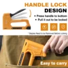 TOLESA Light Duty Staple Gun for Wood - Upholstery Nail Gun with 1600pcs Staples 1/4, 5/16, 3/8 Inch and Staple Remover 5
