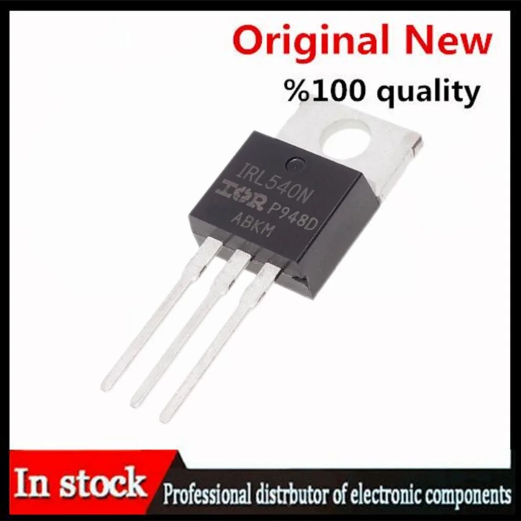 10x IRL640 MOSFET – TO-220, 200V, 17A – IRL640PBF, IRL640A, IRL640APBF
