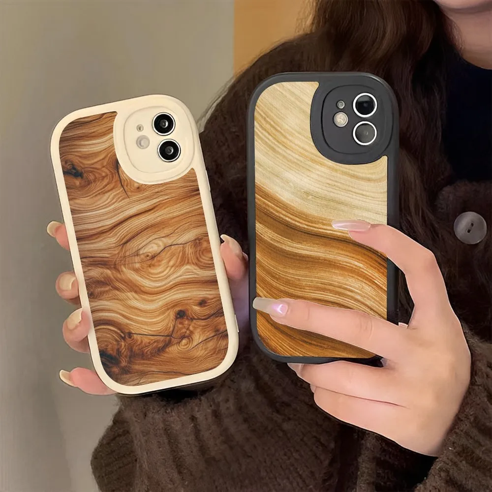

Wood Texture Art Phone Case Hard Leather For IPhone 14 13 12 Mini 11 14 Pro Max Xs X Xr 7 8 Plus 6 6s