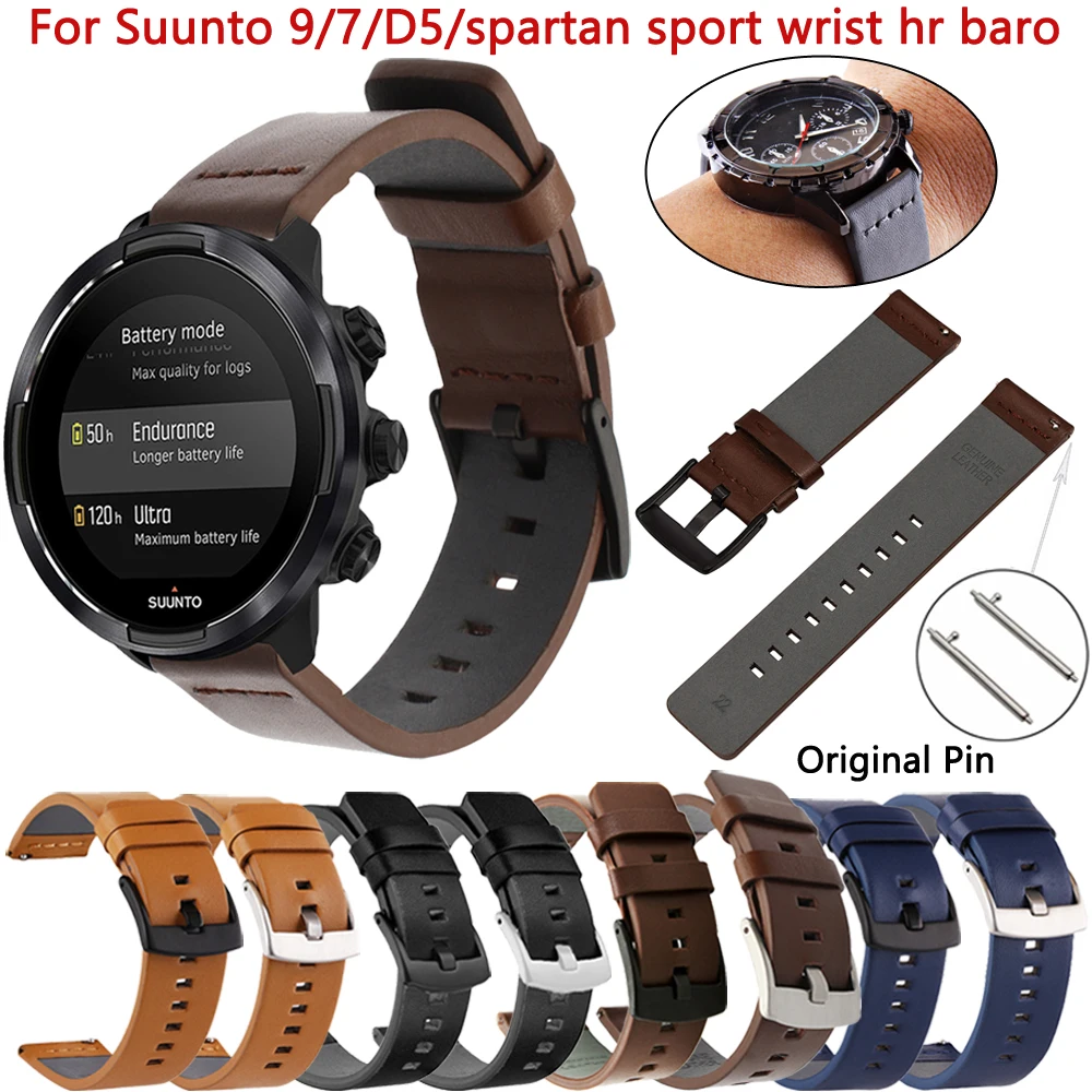 Comprar Correa de silicona para reloj inteligente Suunto 9 D5, repuesto de  correa de reloj para Suunto Spartan Sport