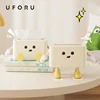UFORU Paper towel box household light luxury high sense storage paper box living room desktop creative interesting paper box 1