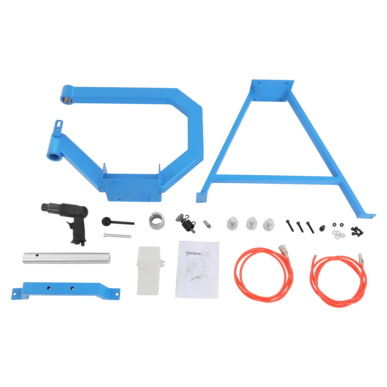 Dünnblech-Formmaschine 1350 U/min Pneumatischer Planierhammer mit Pedal & Ständer für Dellenreparatur an Auto- und Motorradteilen – Detail 3