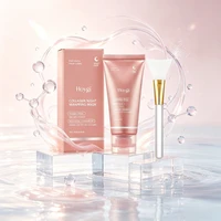 Masque de nuit au collagène avec brosse en silicone, niacinamide, céramide, hydratation intense, raffermissant, apaisant, soin du visage à laisser poser toute la nuit 6