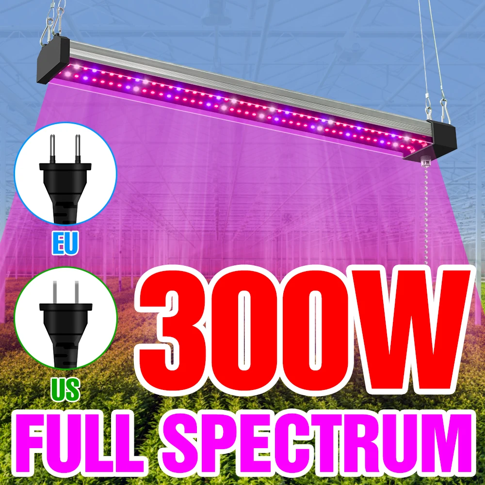 

Led Grow Lamp For Plants Light Full Spectrum Quantum Board Greenhouse Plant Light 300W Uv Lamp Phytolamp For Seedlings Indoor