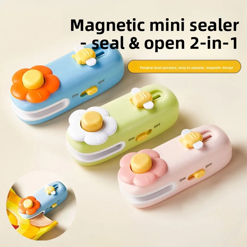 Handheld Mini Heat Sealer for Food Bags Portable Plastic Bag Sealing Machine Snack Saver Airtight Storage Tool Kitchen Gadget 1
