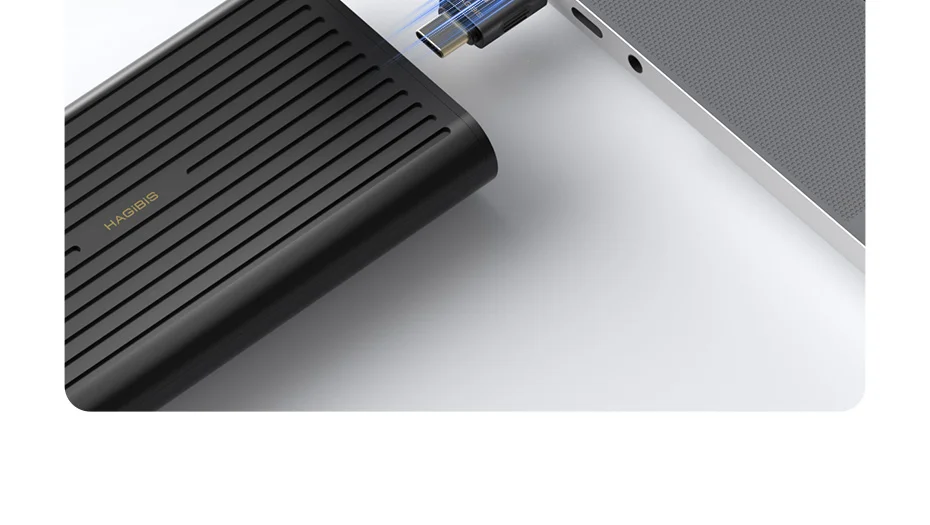 Hagibis USB-C Male to Male Adapter 80Gbps High-Speed