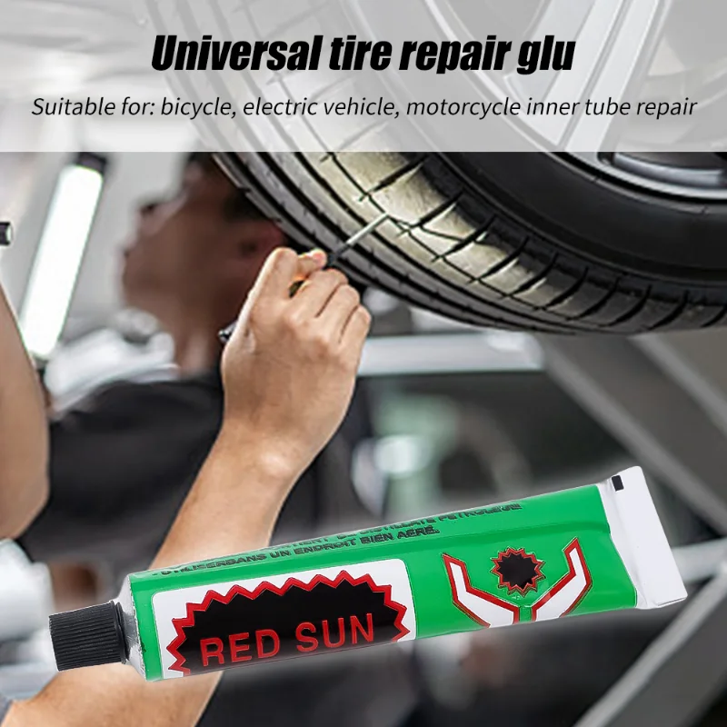 Tire Repair Glue Liquid Strong Rubber Glues Black Soft Rubber Wear-resistant Non-corrosive Adhesive Instant Strong Bond Leather 2