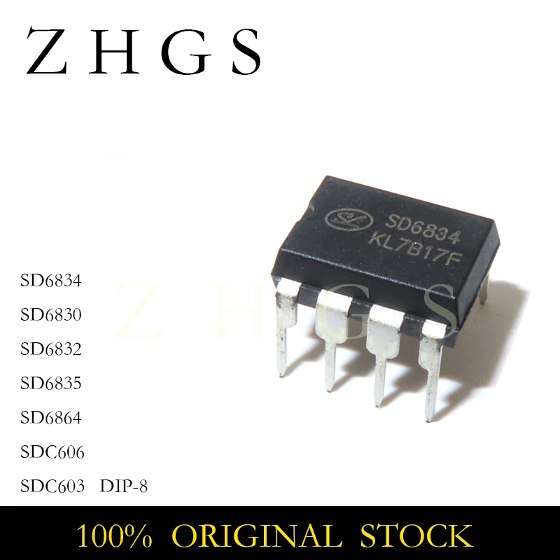 10PCS High-Performance DIP-8 Integrated Circuits - New Stock